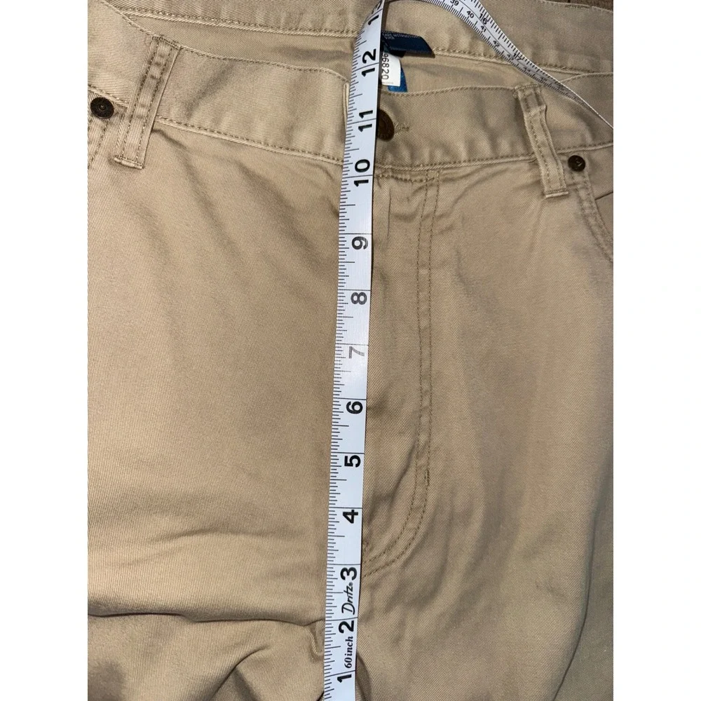 Mens Ralph Lauren Straight Leg Chino Pants Tan Classic Fit Cotton Casual‎ 38x34